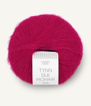 4600 Jazzy Pink -	Tynn Silk Mohair - Sandnes garn - Garntopia