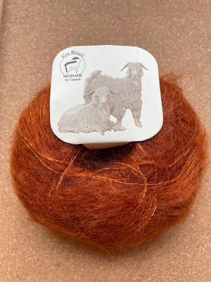 3048 Cognac -	Brushed Lace - Mohair by Canard - Garntopia