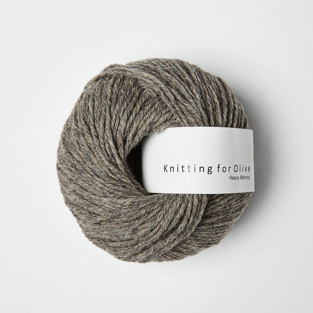Støvet Elg -	Heavy Merino - Knitting for Olive - Garntopia