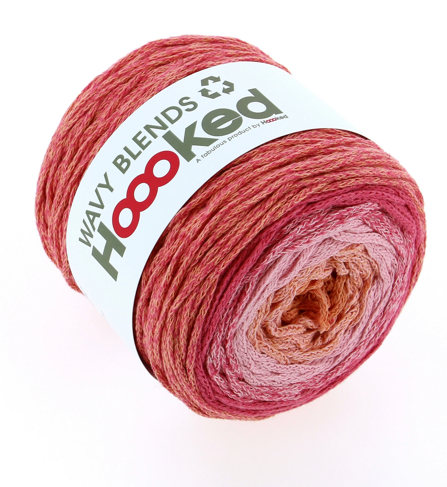 Iced Pink - Wavy Blends - Hoooked Yarn - Garntopia