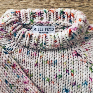 Chunky Sally Sweater Junior  - Papir - Mille Fryd Knitwear - Garntopia