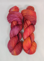 Burn baby Sock Wool -	Yarnie handdyed - Yarnie handdyed - Garntopia
