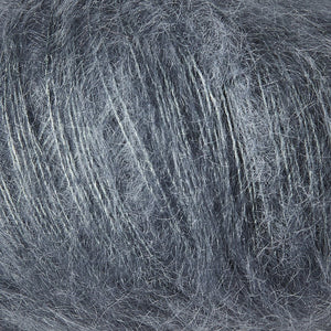 Støvet Petroleumsblå -	Soft Silk Mohair - Knitting for Olive - Garntopia