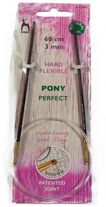 Rundpinne 40 cm - 5,5 mm - Pony - Garntopia