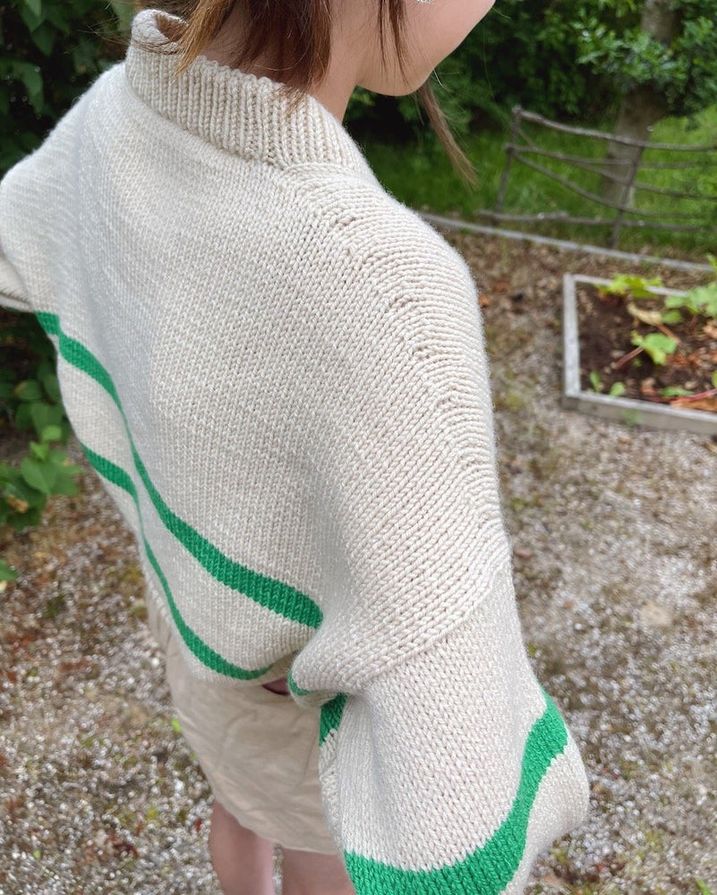 Marseille Sweater Young - Papir - PetiteKnit - Garntopia