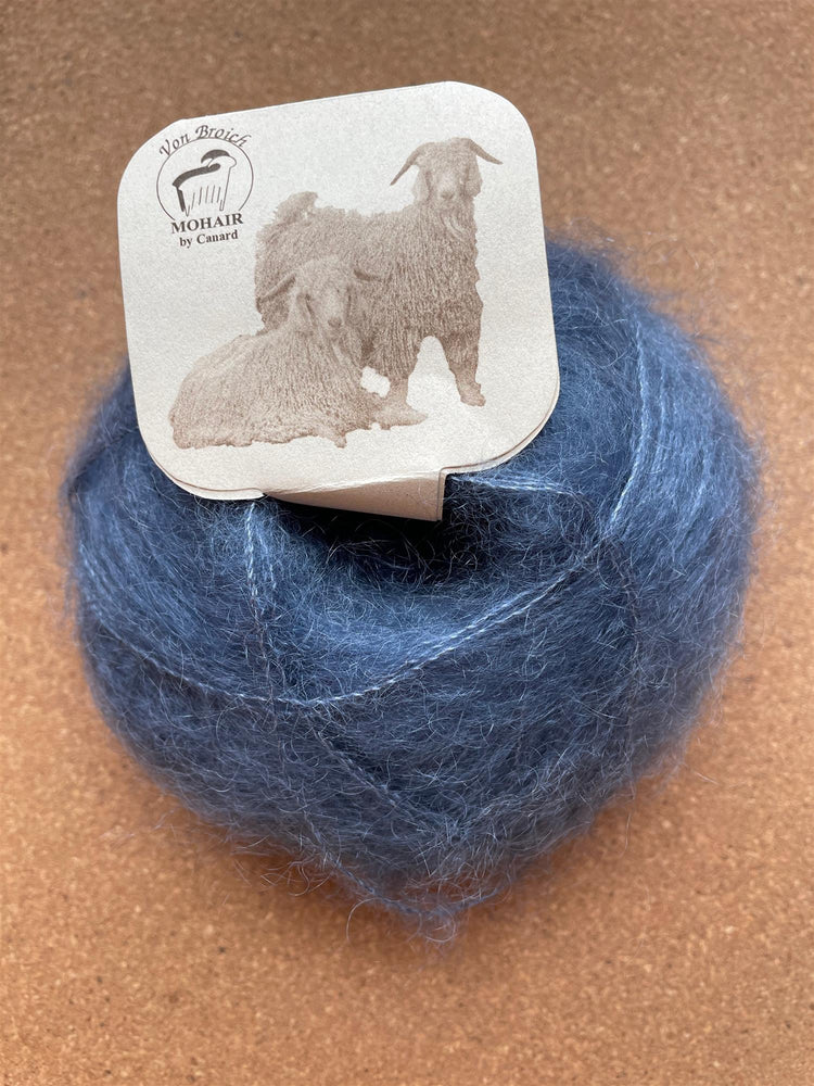 3002 Blå Skygge -	Brushed Lace - Mohair by Canard - Garntopia