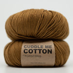 Golden brown   -	Cuddle Me Cotton - HipKnitShop - Garntopia