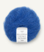 5845 Dazzling Blue - Ballerina Chunky Mohair - Sandnes garn - Garntopia