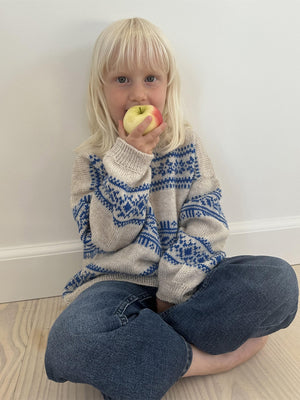 Le Knit - Porcelain Sweater Junior - Papir - Lene Holme Samsøe - Garntopia