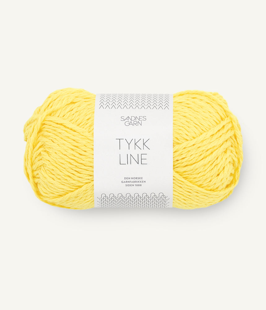 9004 Lemon -	Tykk Line - Sandnes garn - Garntopia