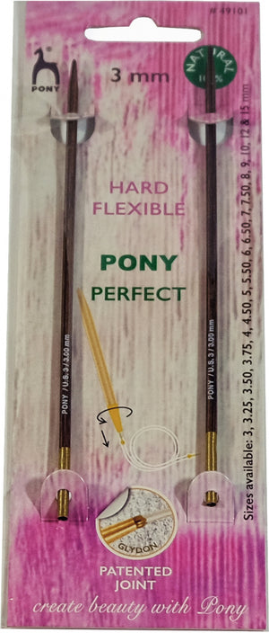 Utskiftbare pinner 14 cm - 4,5 mm - Pony - Garntopia