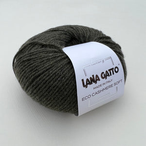 9482 Jegergrønn - Eco Cashmere Soft - Lana Gatto - Garntopia