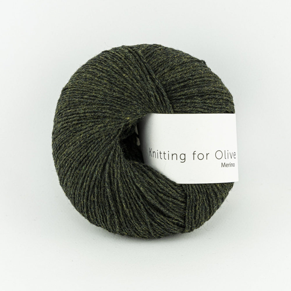 Skifergrøn -	Merino - Knitting for Olive - Garntopia