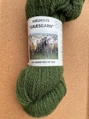 09 Grøn (Græsgrøn)   -  Græsgarn - Hjelholt - Garntopia