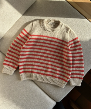 Lyon Sweater Junior - Papir - PetiteKnit - Garntopia