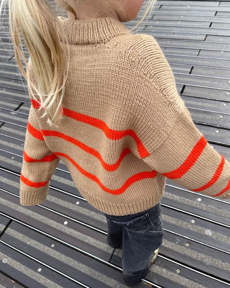 Marseille Sweater Junior - Papir - PetiteKnit - Garntopia