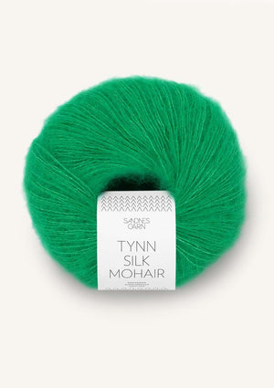 8236 Jelly Bean Green -	Tynn Silk Mohair - Sandnes garn - Garntopia