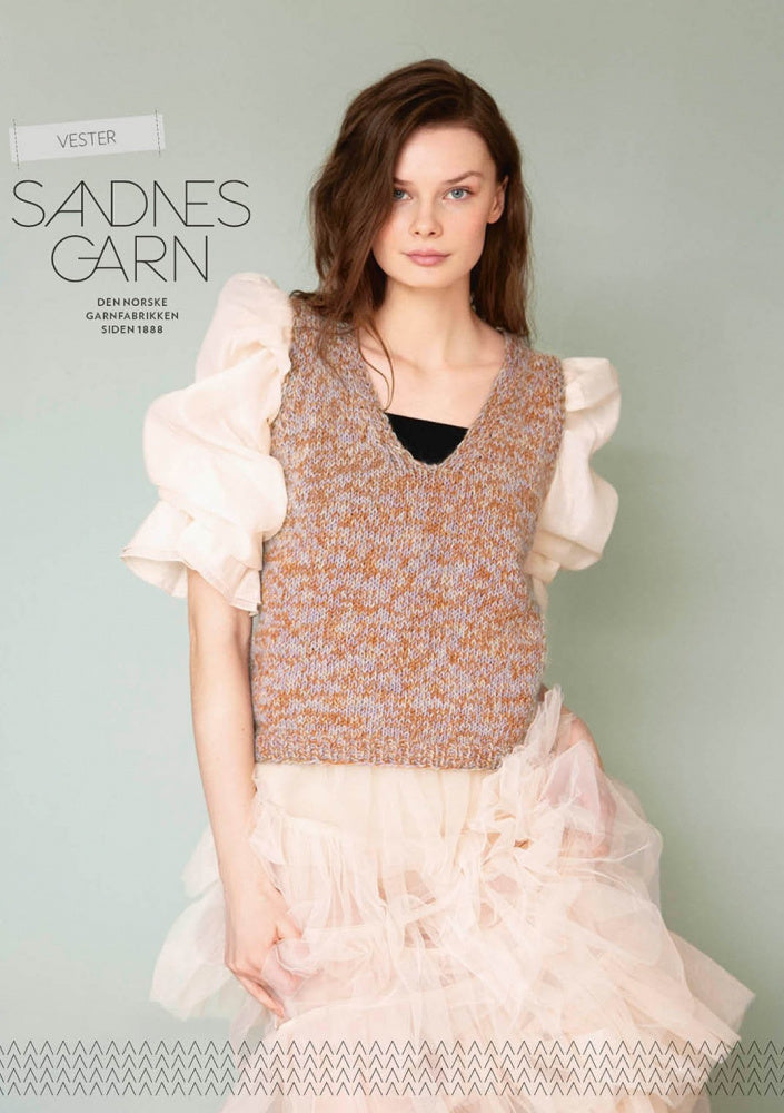 Tema 62 - Vester - Sandnes garn - Garntopia