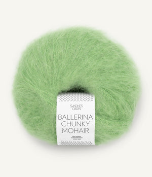 8733 Spring Green - Ballerina Chunky Mohair - Sandnes garn - Garntopia