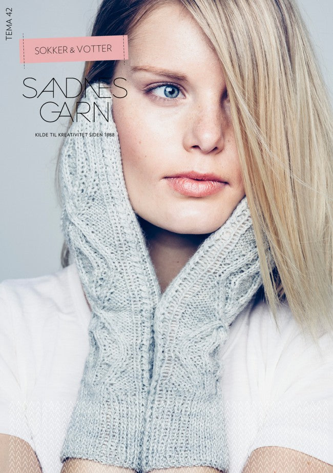 Tema 42 - Sokker og votter - Sandnes garn - Garntopia