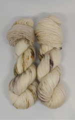 Speckles brown sock  -	Yarnie handdyed - Yarnie handdyed - Garntopia