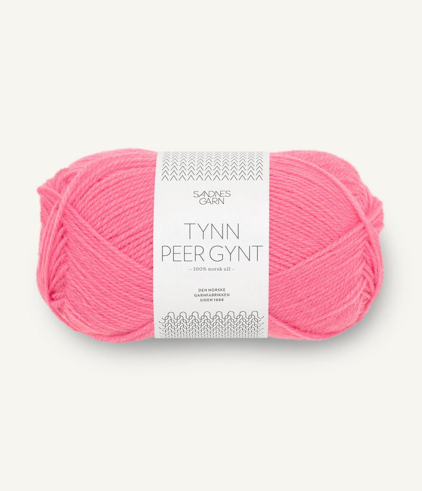 4315 Bubblegum Pink  - Tynn Peer Gynt - Sandnes garn - Garntopia