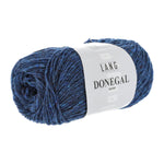 035 Mørk Blå - 	Donegal Tweed - Lang Yarns - Garntopia