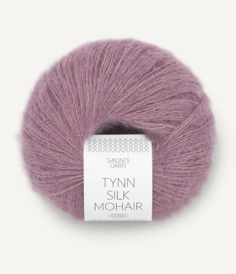 4632 Rosa Lavendel -	Tynn Silk Mohair - Sandnes garn - Garntopia