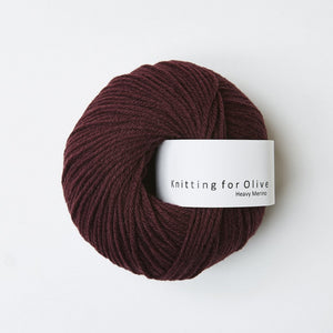 Bordeaux -	Heavy Merino - Knitting for Olive - Garntopia