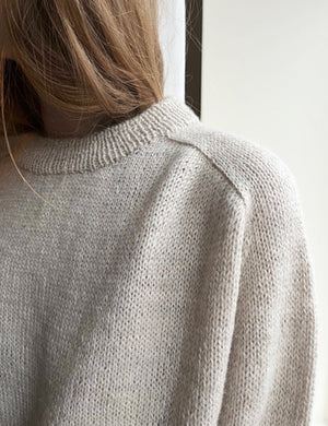 Le Knit - Boyfriend Sweater - Papir - Lene Holme Samsøe - Garntopia