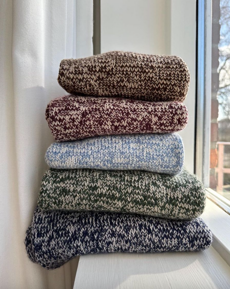 Melange Sweater - Papir - PetiteKnit - Garntopia