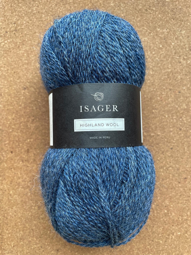 DENIM -	Highland Wool - Isager - Garntopia