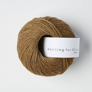 Nøddebrun -	Merino - Knitting for Olive - Garntopia
