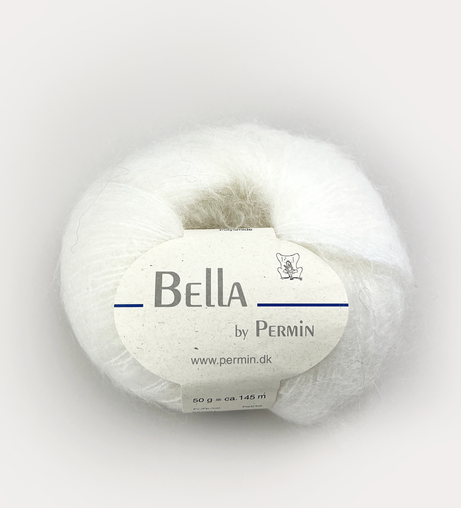 01 Hvid - Bella - Permin - Garntopia