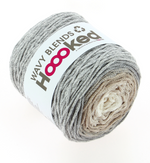 Sandy Grey - Wavy Blends - Hoooked Yarn - Garntopia
