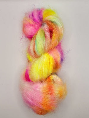 16 - Tyk Mohair - Handdyed - Garntopia