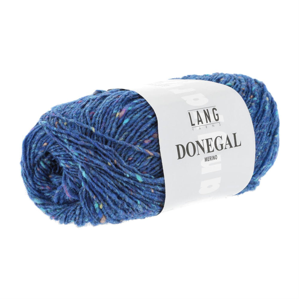 006 Blå - 	Donegal Tweed - Lang Yarns - Garntopia
