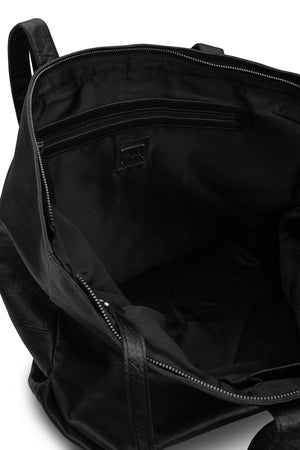 Laura weekend bag - Sort - Muud - Garntopia