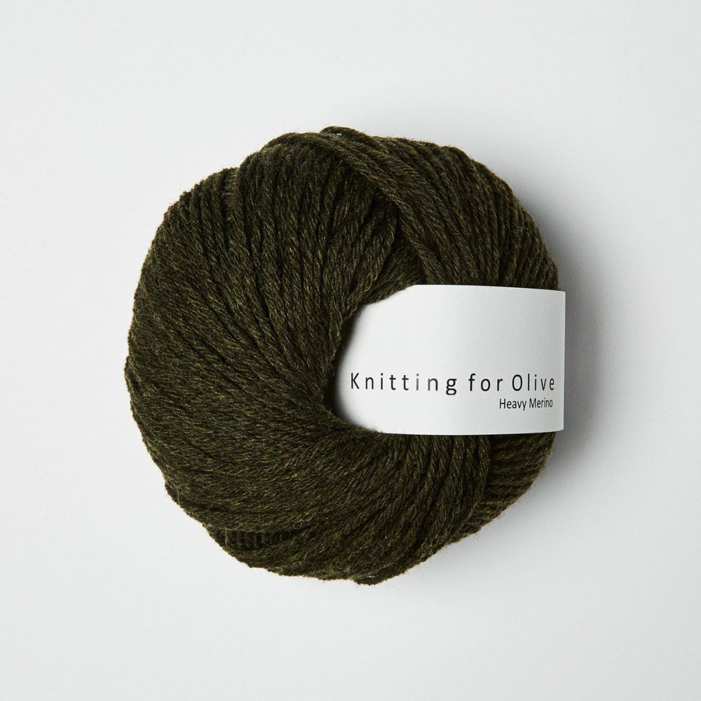Skifergrøn -	Heavy Merino - Knitting for Olive - Garntopia