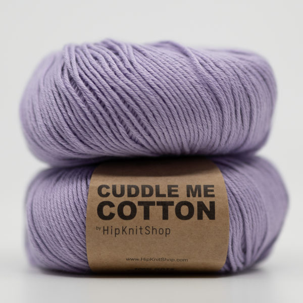 Purple rain  -	Cuddle Me Cotton - HipKnitShop - Garntopia