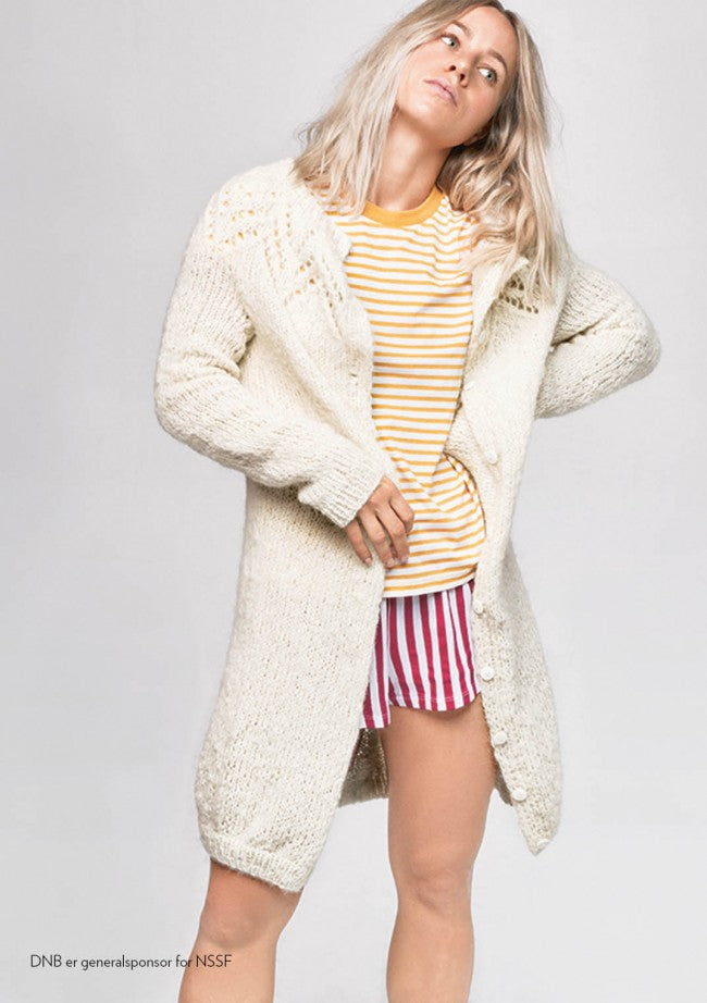 Tiril_8 - Tiriljakke - Papir - Sandnes garn - Garntopia