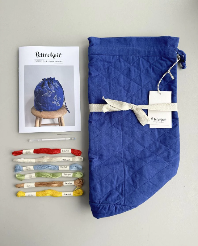 Broderikit - Get Your Knit Together Bag Grand - PetiteKnit - Garntopia