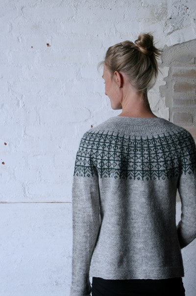 Rimfrost Cardigan - Hanne Rimmen - Papir - G-Uld - Garntopia