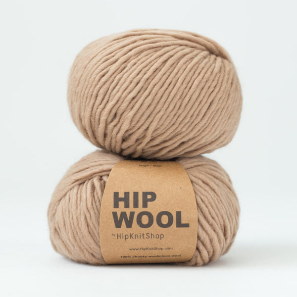 Cookie dough light brown -	Hip Wool - HipKnitShop - Garntopia
