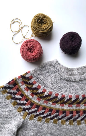 Ravningbroen Sweater - Papir - G-Uld - Garntopia