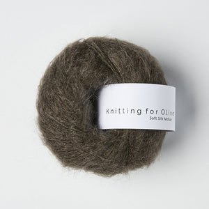 Mørk Elg -	Soft Silk Mohair - Knitting for Olive - Garntopia