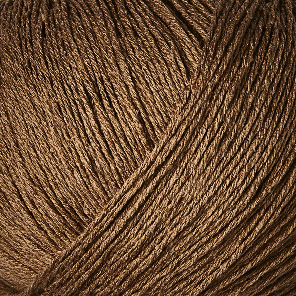 Mørk Cognac -	Pure Silk - Knitting for Olive - Garntopia