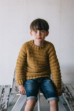 BASIC SWEATER I SNEFNUG 4-9 ÅR - Papir - CaMaRose - Garntopia